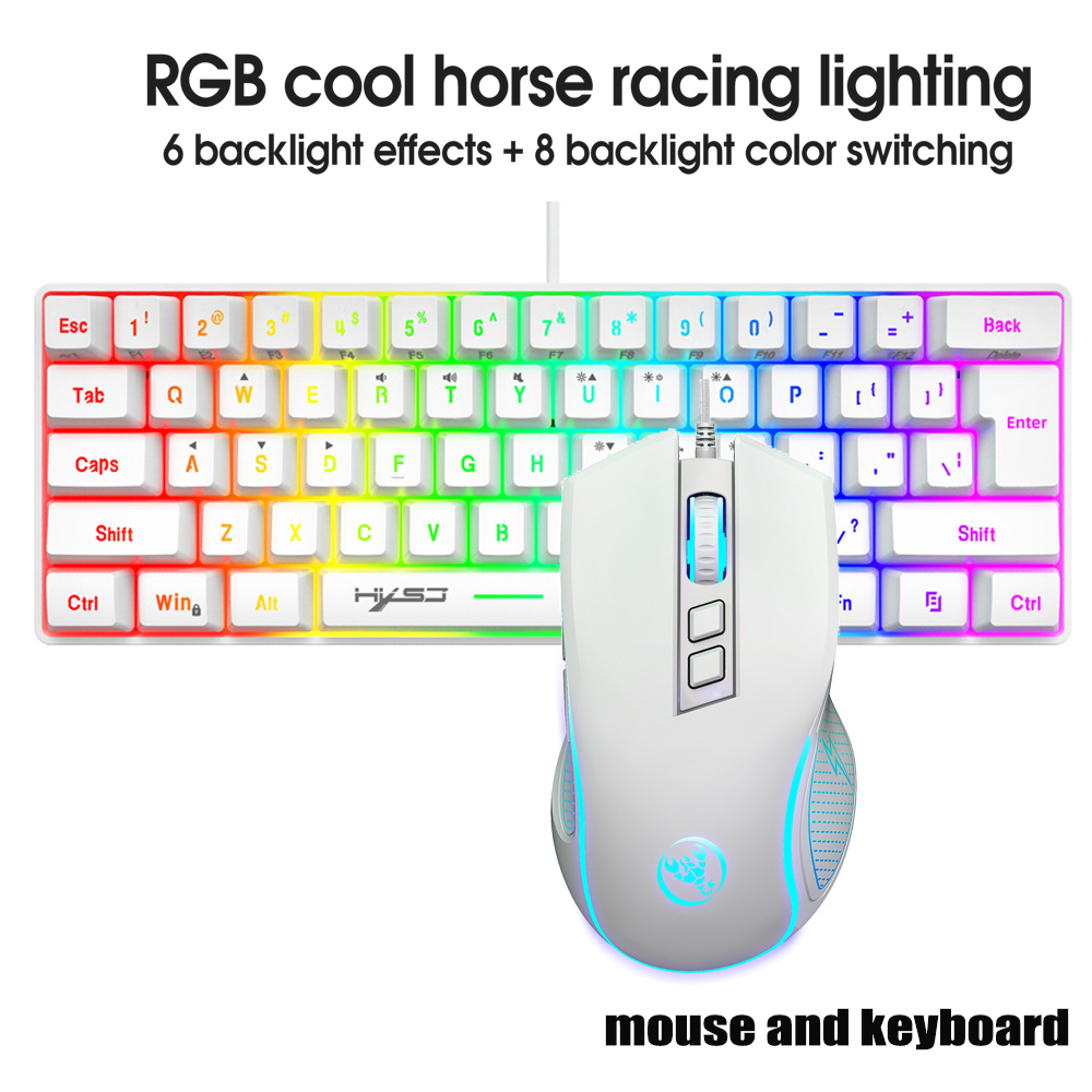 Gaming Keyboard Mouse Set - Keyboard and Mouse Teclados Kit Gamer