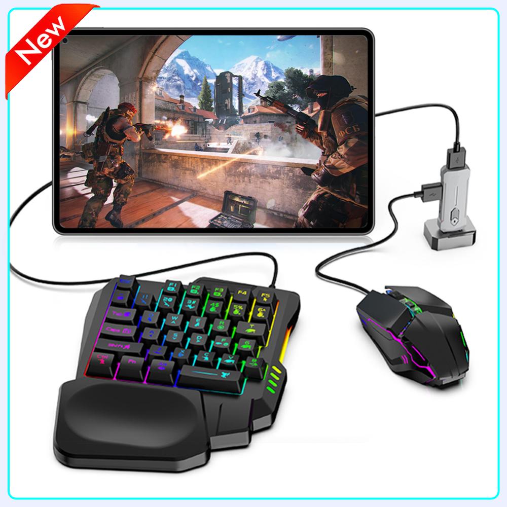 Keyboard Mouse Bundle Gaming - 5 in 1 Mobile Game Converter