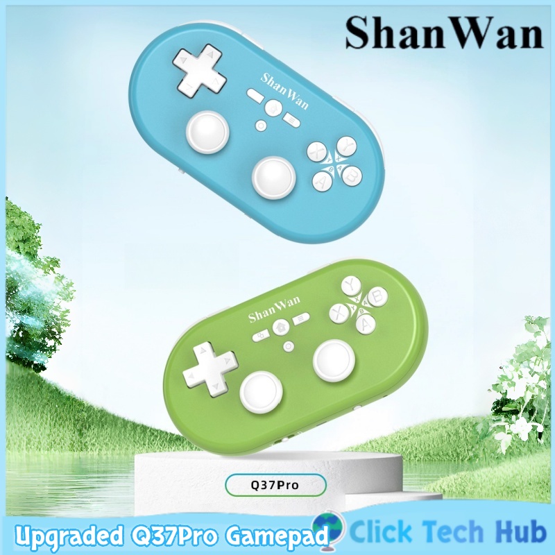 Gaming Keyboard Mouse Wireless - Upgraded Shanwan Q37pro Mini Portable Gaming
