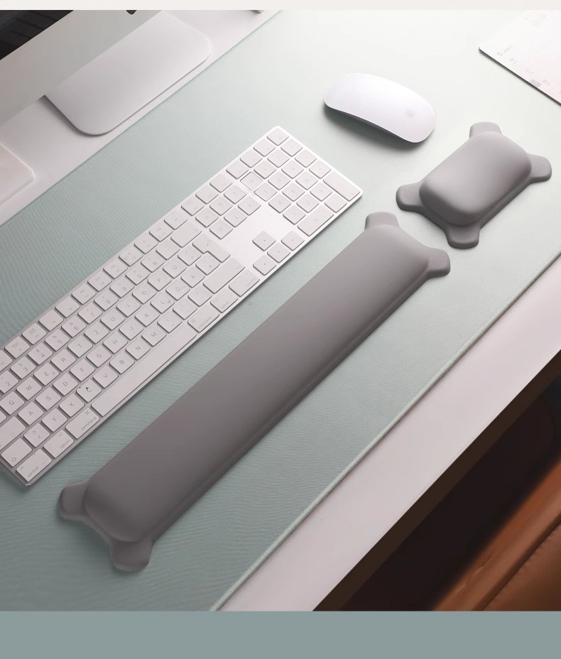 Keyboard Mouse Bundle Gaming - Silicone Mouse Wrist Rest Keyboard Hand