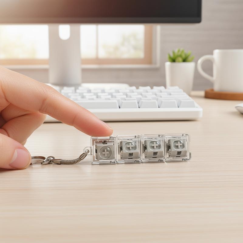 Mechanical Switch Tester - DIY Keychain Keyboards Switch Tester Mechanical