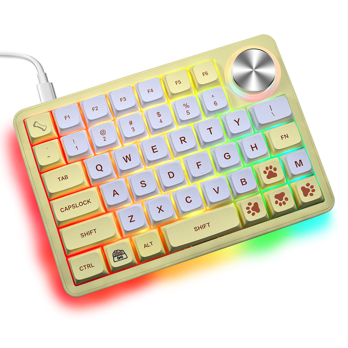Gaming Keyboard Half - Single hand mechanical keyboard left half