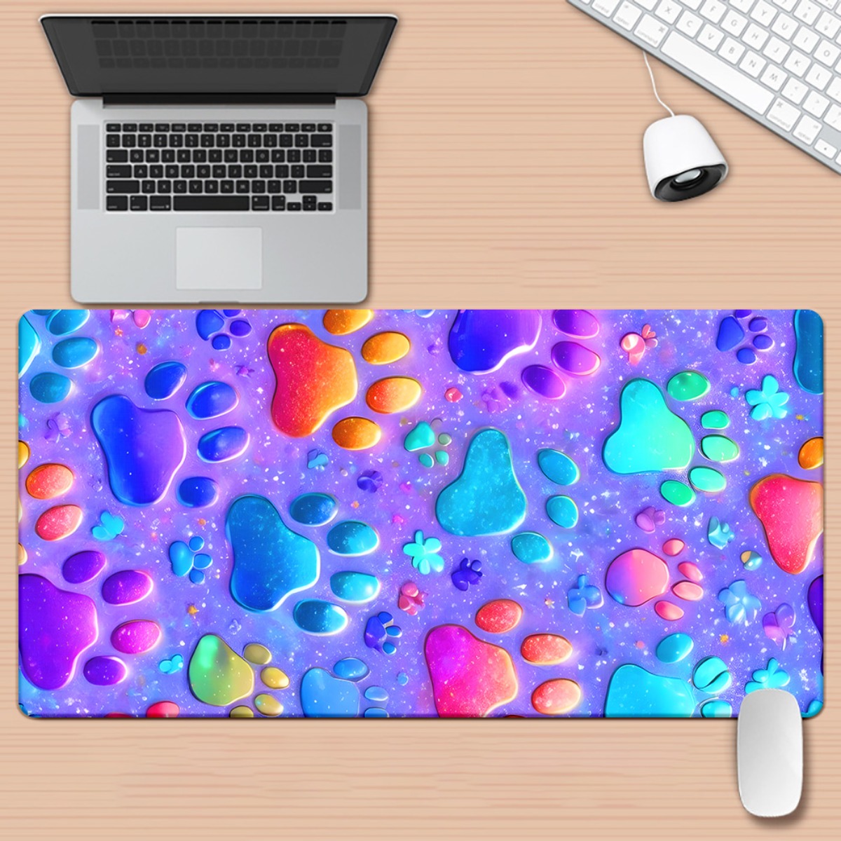 Gaming Keyboard Brand - Brand Iron Art Desk Pad HD