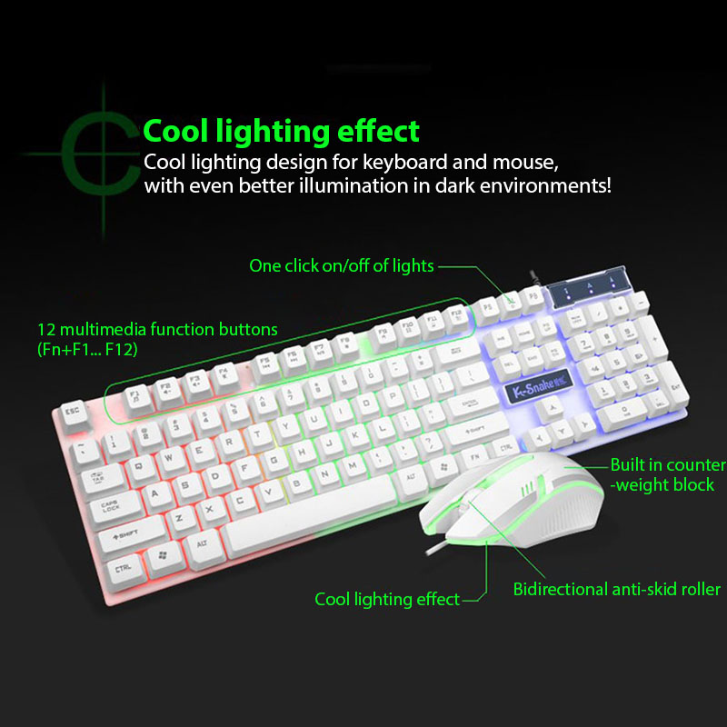 KM320 Keyboard And Mouse Set W - Gaming Keyboard Mouse Set recension och pris