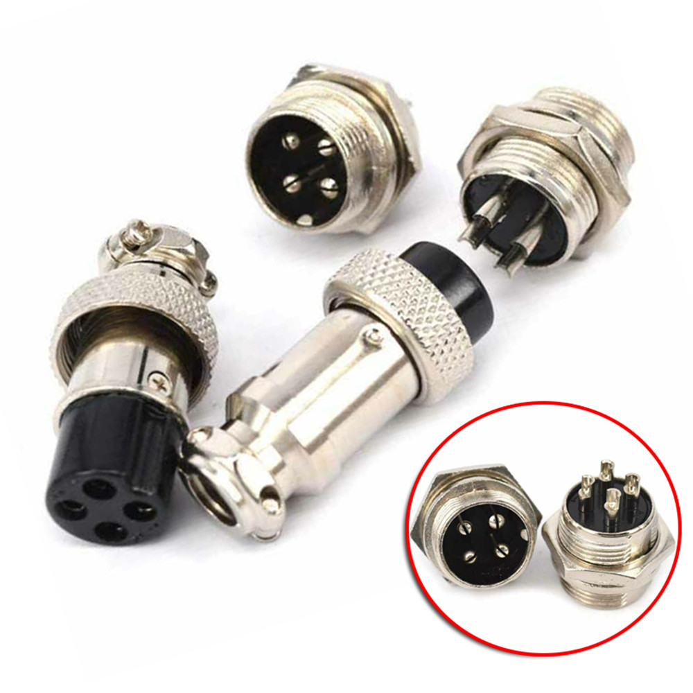 GX16-4 4-Pin Aviation Connecto - Aviator Connector Kit recension och pris