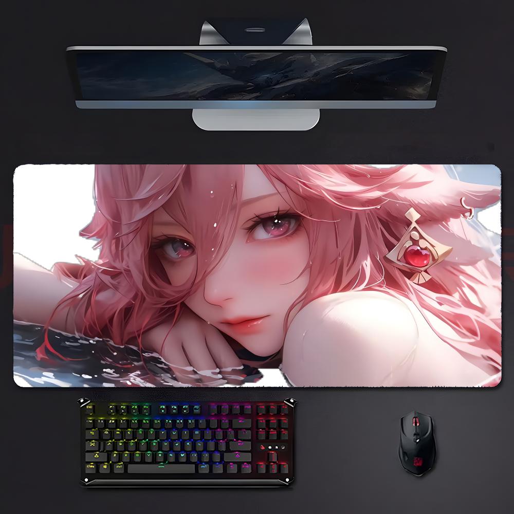 Anime Mouse Pad Gamer XXL Keyb - Gaming Keyboard Half recension och pris