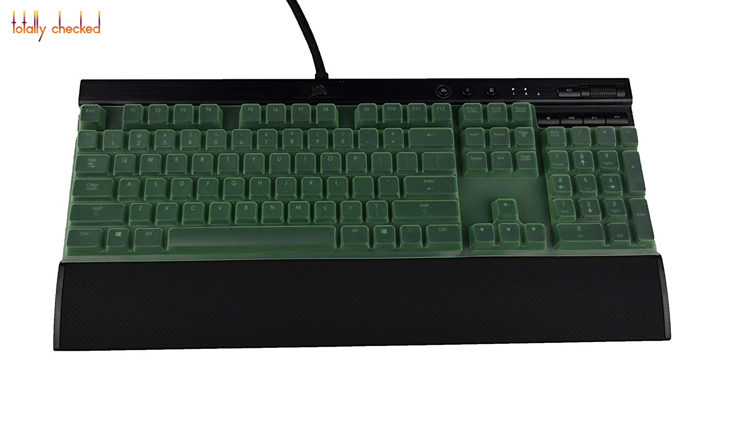 Silicone Keyboard Cover Skin P - Gaming Keyboard Corsair recension och pris