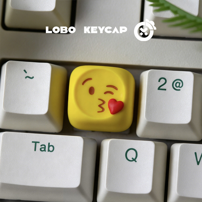 Hot Emoji Keycaps Kawaii Perso - Gaming Keyboard Emoji recension och pris