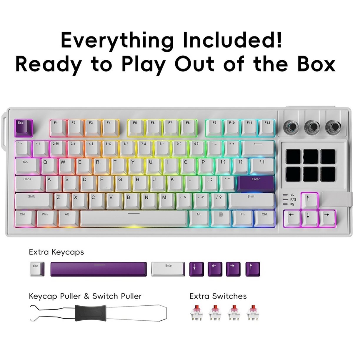 update. K1 PRO Visual Mechanic - Gaming Keyboard Ergonomics recension och pris