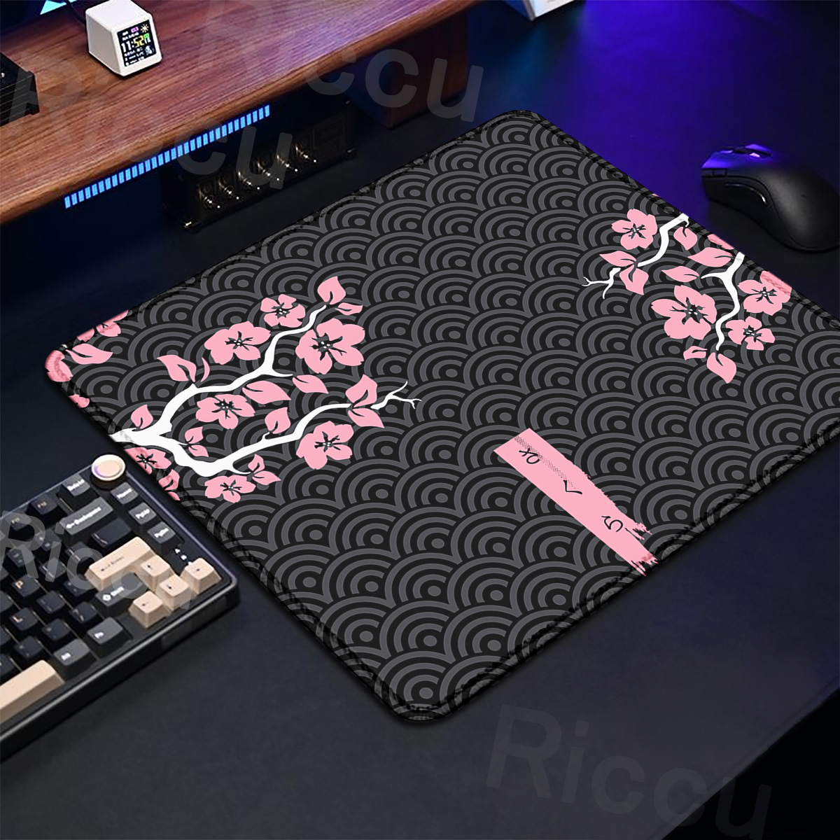 Purple Sakura Table Pad Gaming - Gaming Keyboard Brand recension och pris