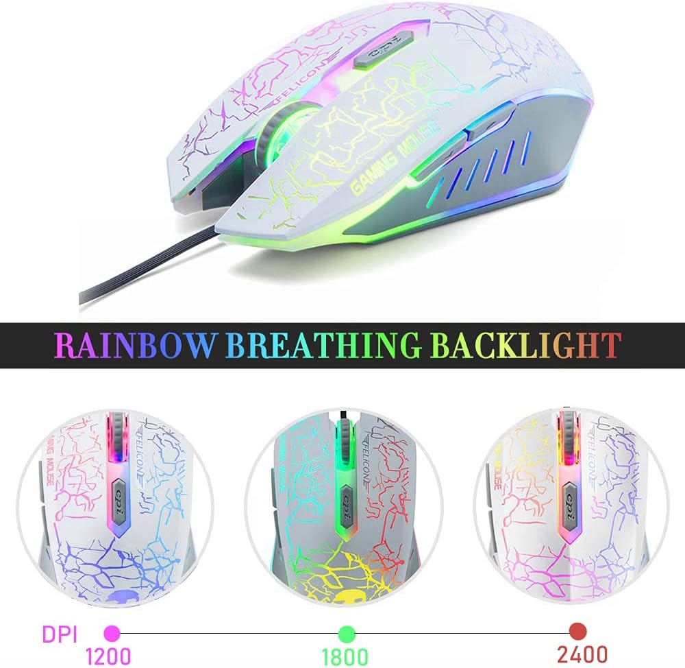 MAMBASNAKE T11 UK 100% Gaming  - Gaming Keyboard Mouse Set recension och pris