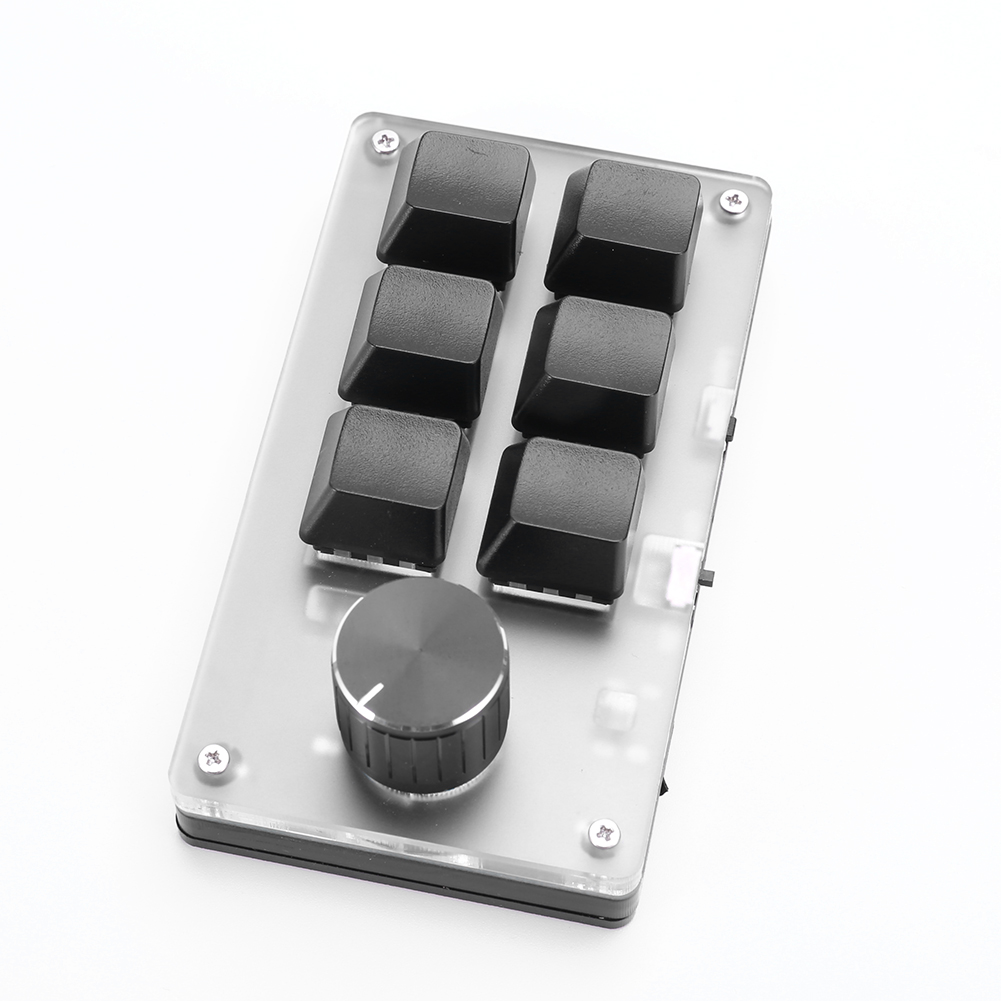 6 Key 1 Knob One Handed Mechan - Gaming Keyboard 1 Hand recension och pris
