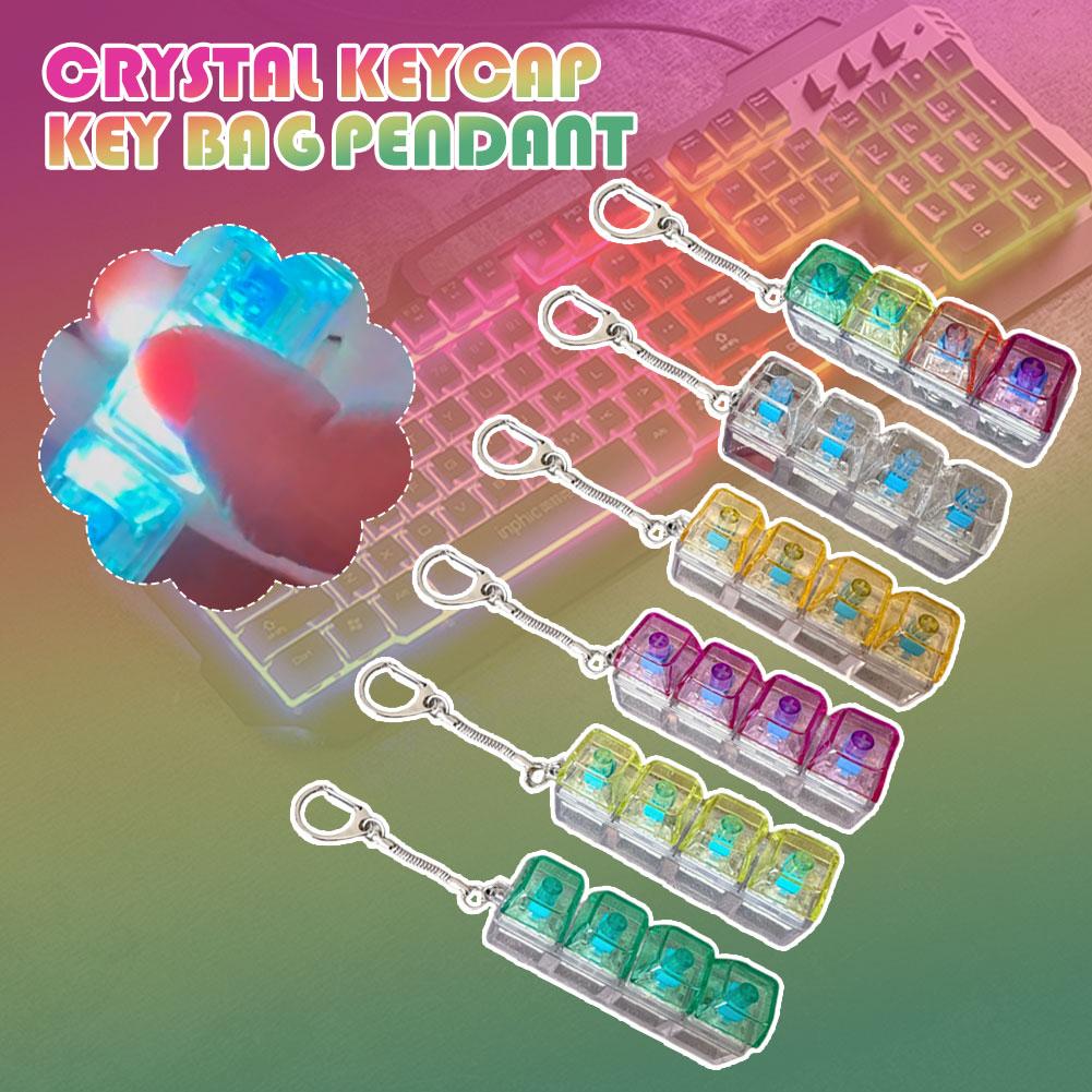 4-Key Switch Tester Keychain - - Mechanical Switch Tester recension och pris