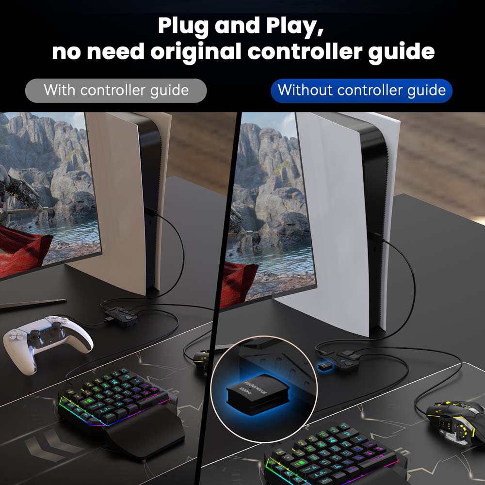 for PS5 Gaming Keyboard Mouse  - Gaming Keyboard Mouse Set recension och pris