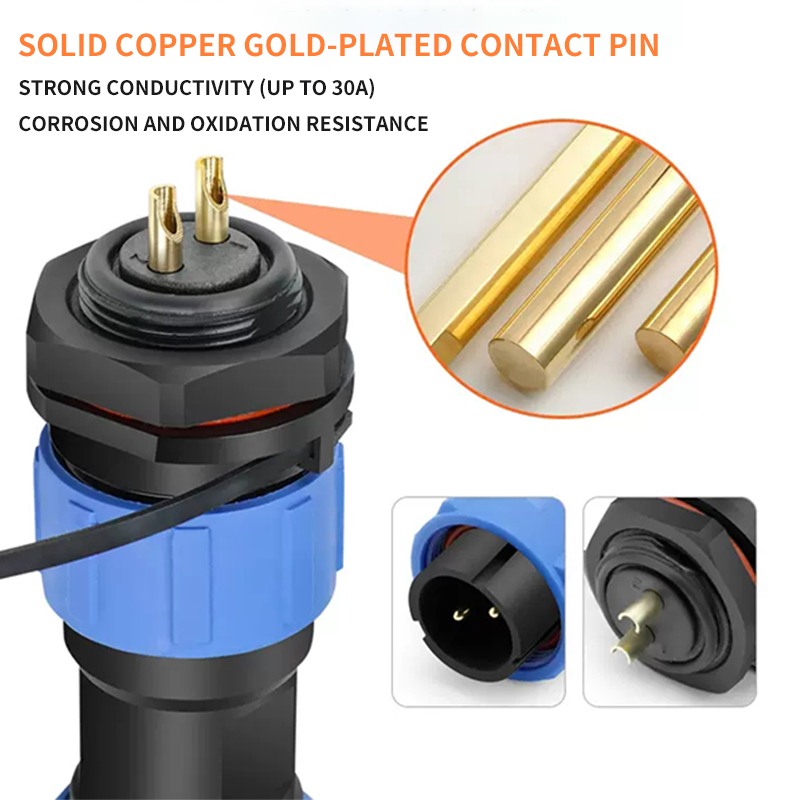 IP68 SP13 Aviation Plug Socket - Aviator Connector Kit recension och pris