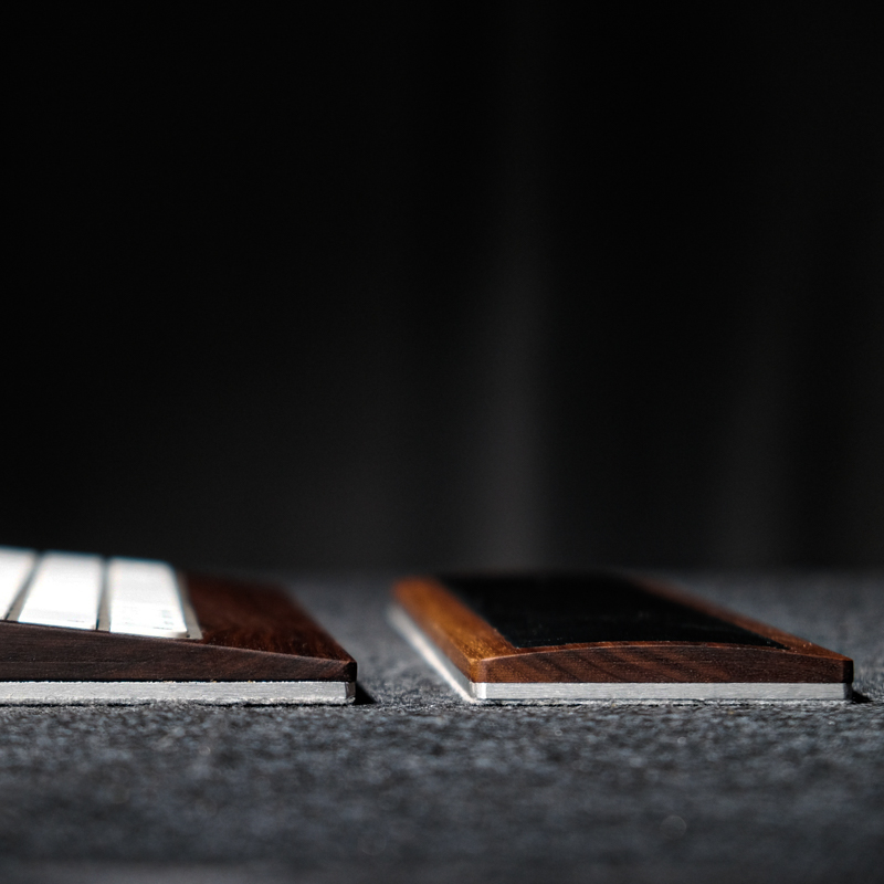 Woody Cowhide Palm Rest for Me - Gaming Keyboard Ergonomics recension och pris