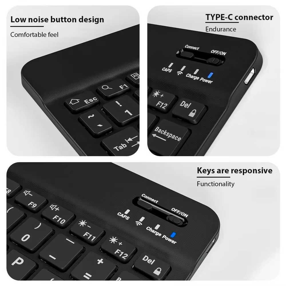 Bluetooth Wireless Keyboard Mo - Gaming Keyboard Mouse Wireless recension och pris