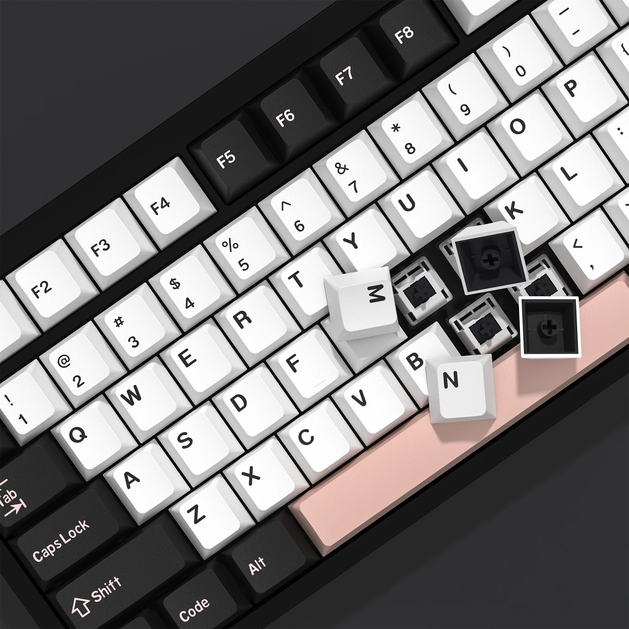 KBDiy GMK Olivia Keycaps for M - Gaming Keyboard No Number Pad recension och pris