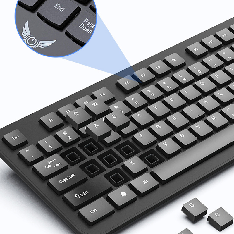 2.4G Wireless Keyboard Mouse S - Gaming Keyboard Mouse Set recension och pris