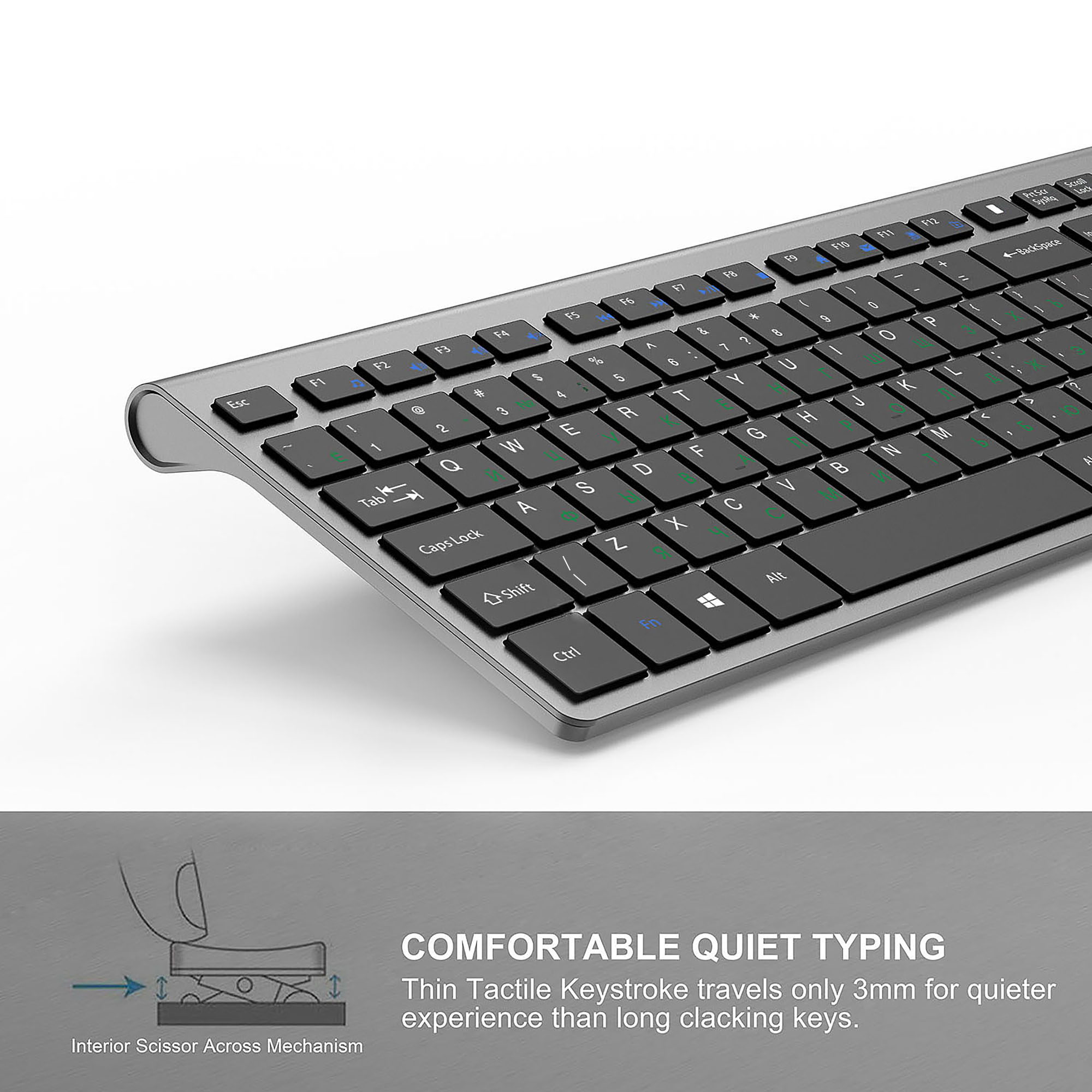 2.4G Rechargeable Wireless Key - Gaming Keyboard Mouse Wireless recension och pris