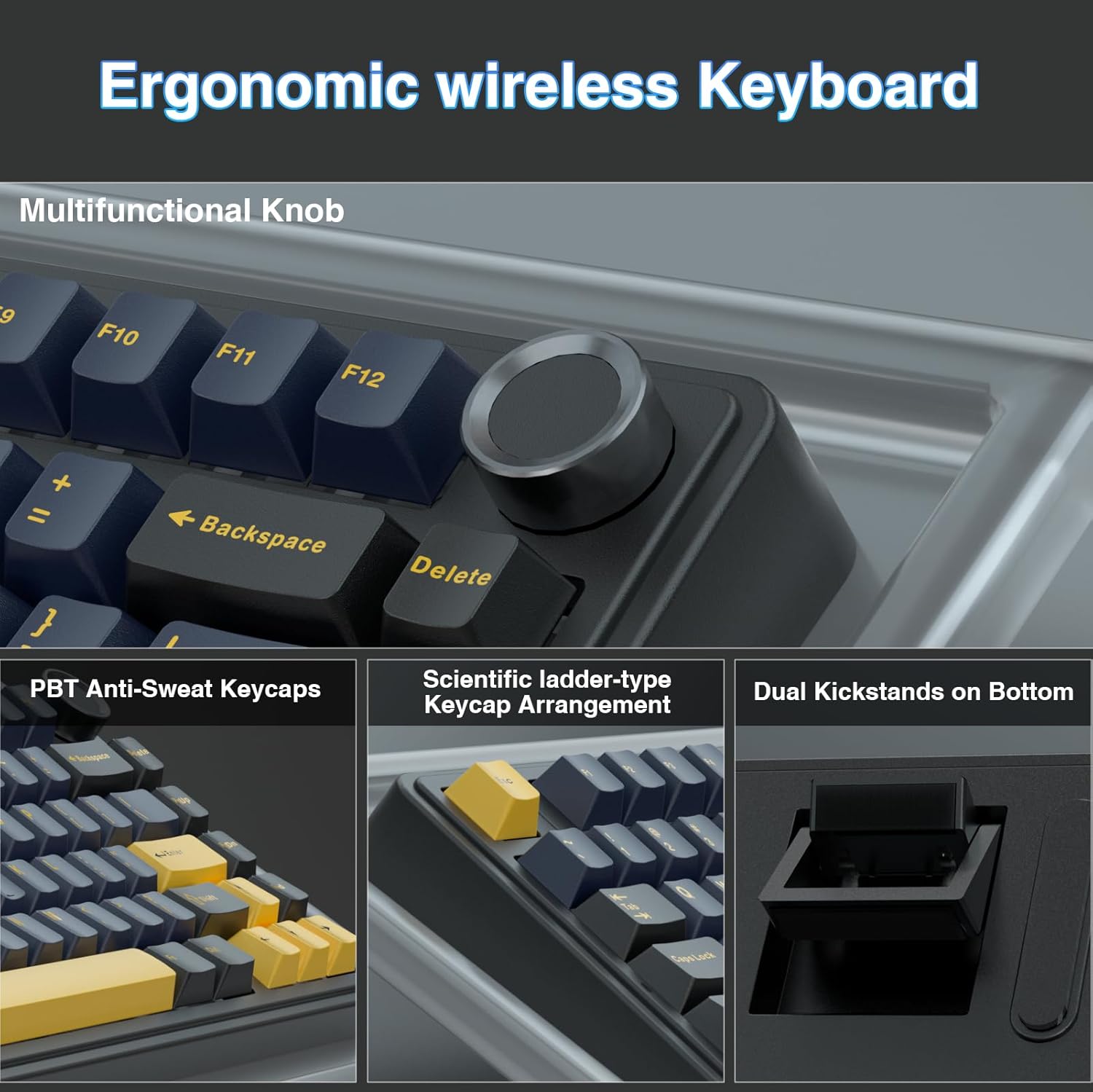 Aula F75 Mechanical Keyboard,  - Gaming Keyboard No Number Pad recension och pris