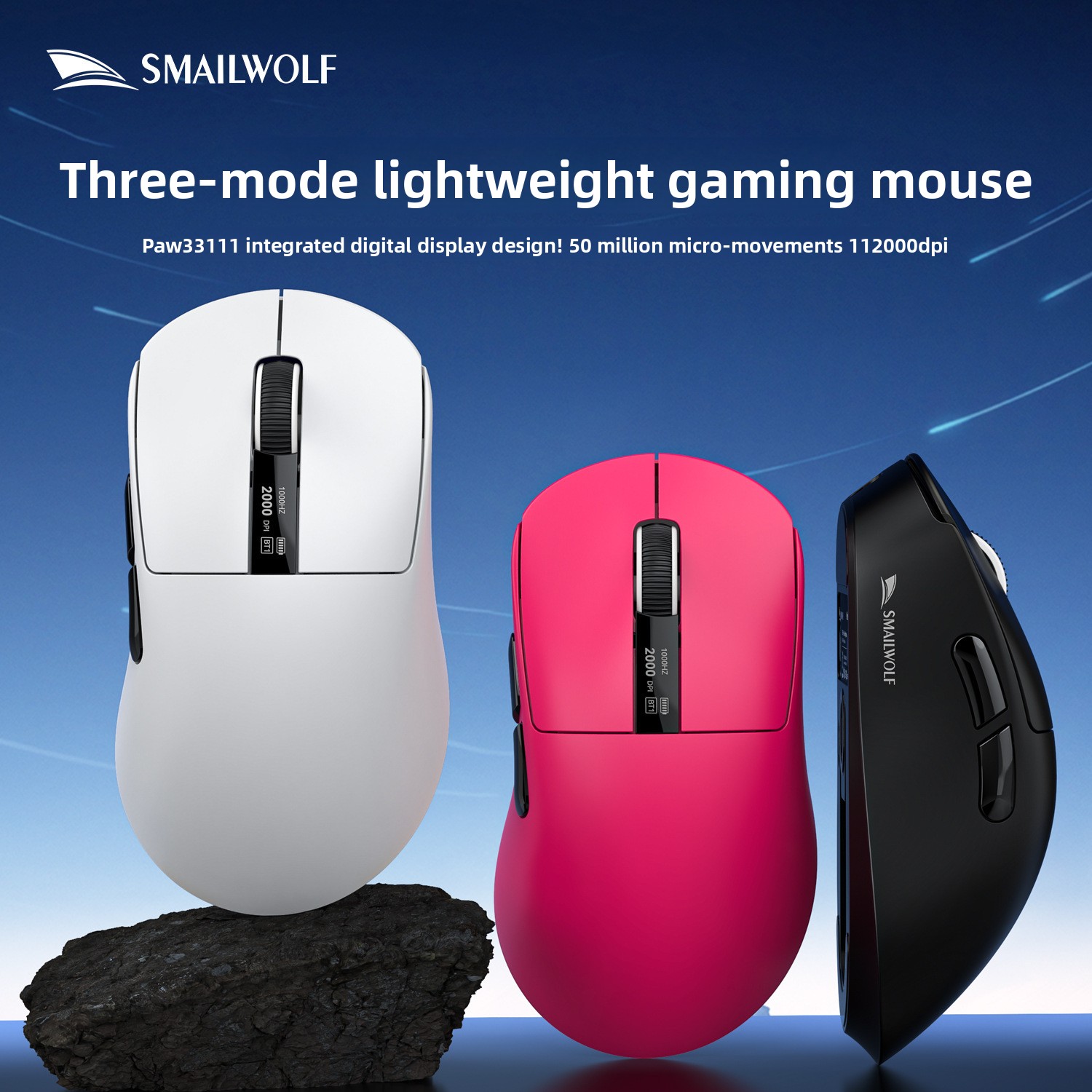 Wireless Bluetooth Gaming Mous - Gaming Keyboard 1 Hand recension och pris