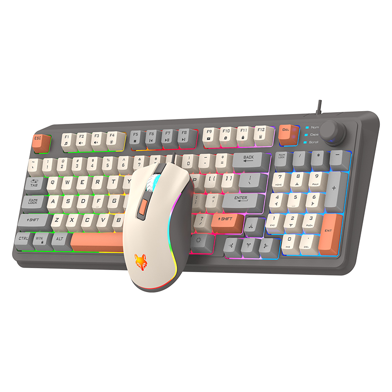 K820 USB Wired Game Keyboard M - Gaming Keyboard Mouse Set recension och pris