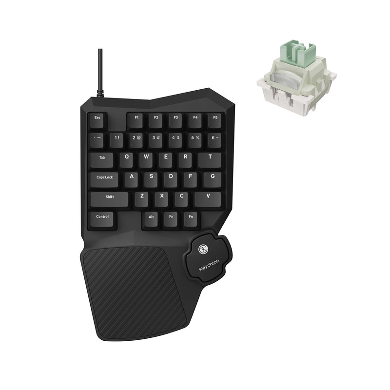 Keychron C0 HE 8K wired One Ha - Gaming Keyboard 1 Hand recension och pris