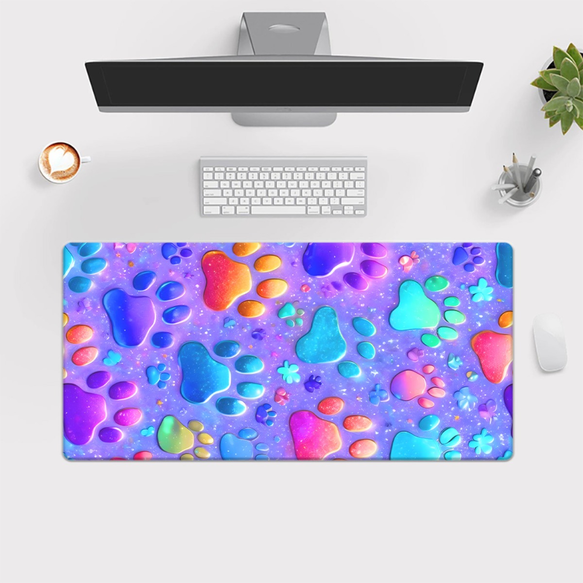 Brand Iron Art Desk Pad HD Pri - Gaming Keyboard Brand recension och pris