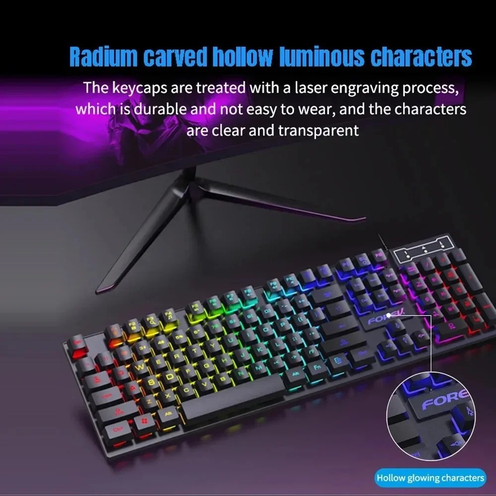 Kebidumei 104 key Backlit Mech - Gaming Keyboard Half recension och pris