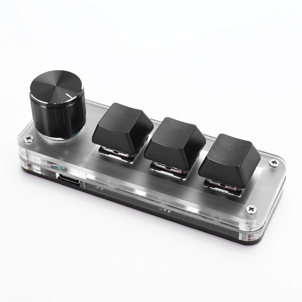 3 Key 1 Knob/4 Key One Handed  - Gaming Keyboard 1 Hand recension och pris