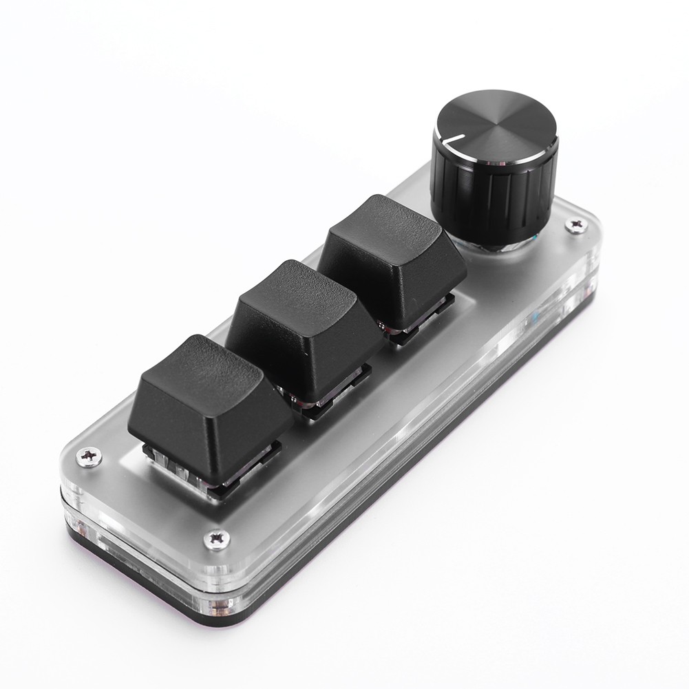 3 Key 1 Knob/4 Key One Handed  - Gaming Keyboard 1 Hand recension och pris