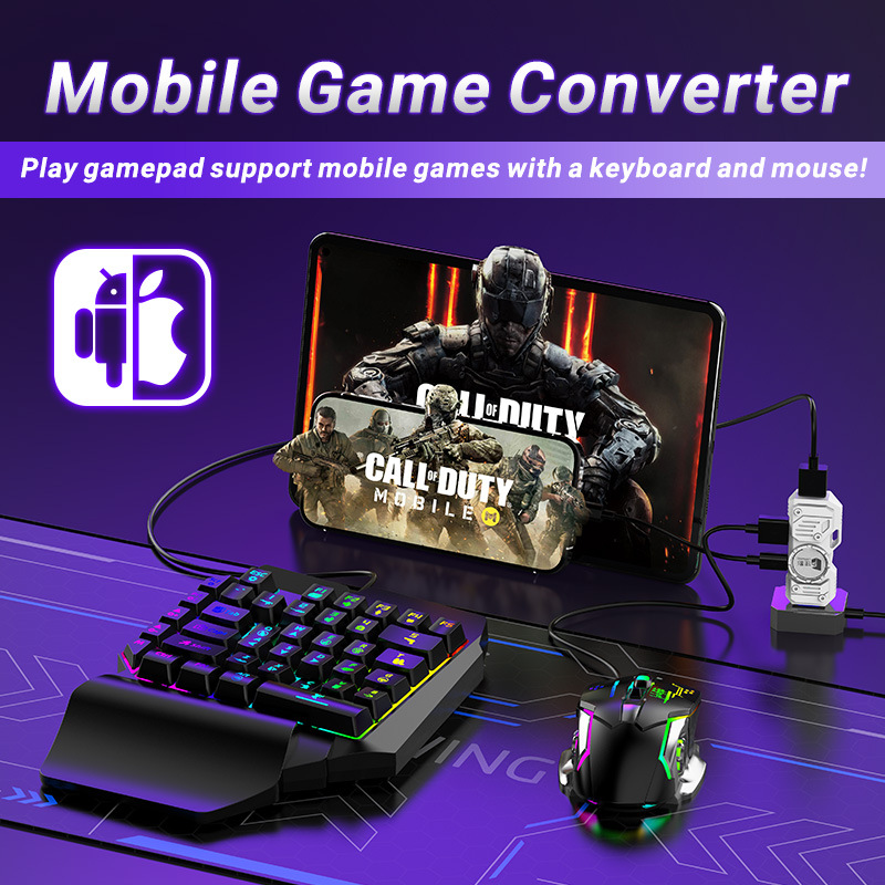 Mobile Games Converter Kit Mob - Gaming Keyboard Half recension och pris