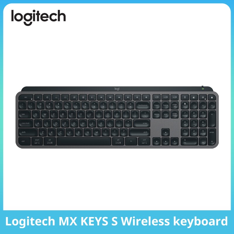 NEW Logitech MX Keys S Wireles - Gaming Keyboard Corsair recension och pris