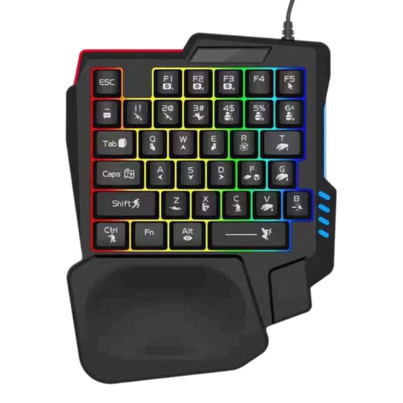 35 key Gaming Keyboard Single  - Gaming Keyboard Half recension och pris