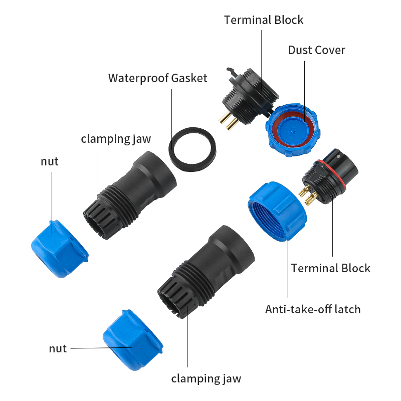 JINH 1/5Pcs Screw Terminal SP1 - Aviator Connector Kit recension och pris