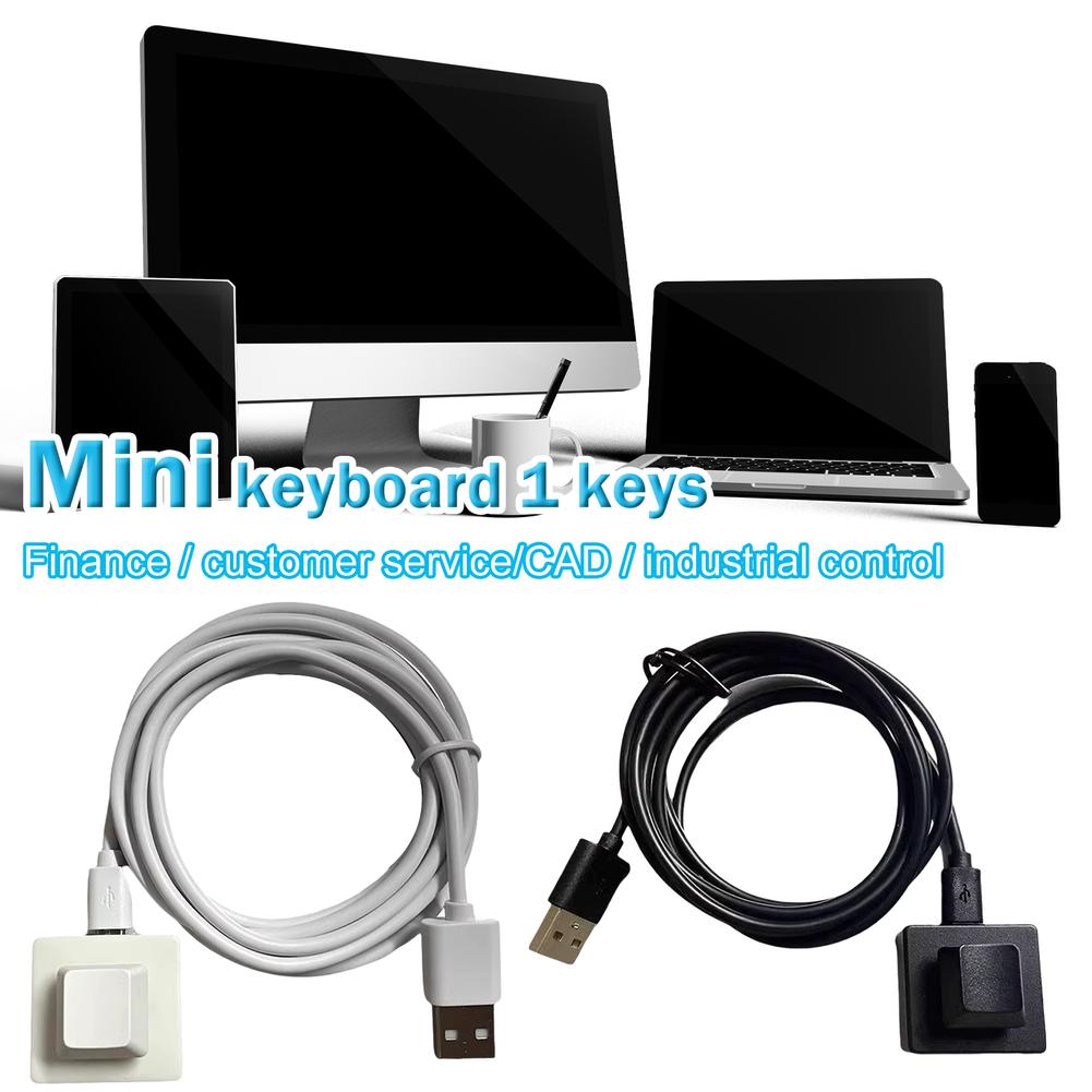 Mini Keypad One Key Custom Pro - Gaming Keyboard 1 Hand recension och pris